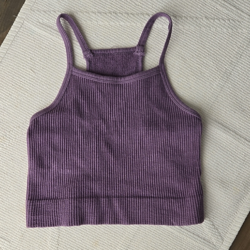 BP Seamless Racerback Crop Rib Tank